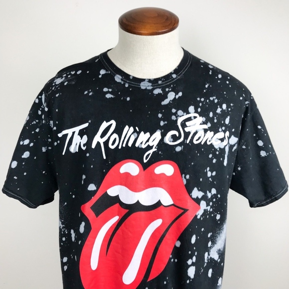 The Rolling Stones Other - The Rolling Stones Mens Black Short Sleeve T-Shirt